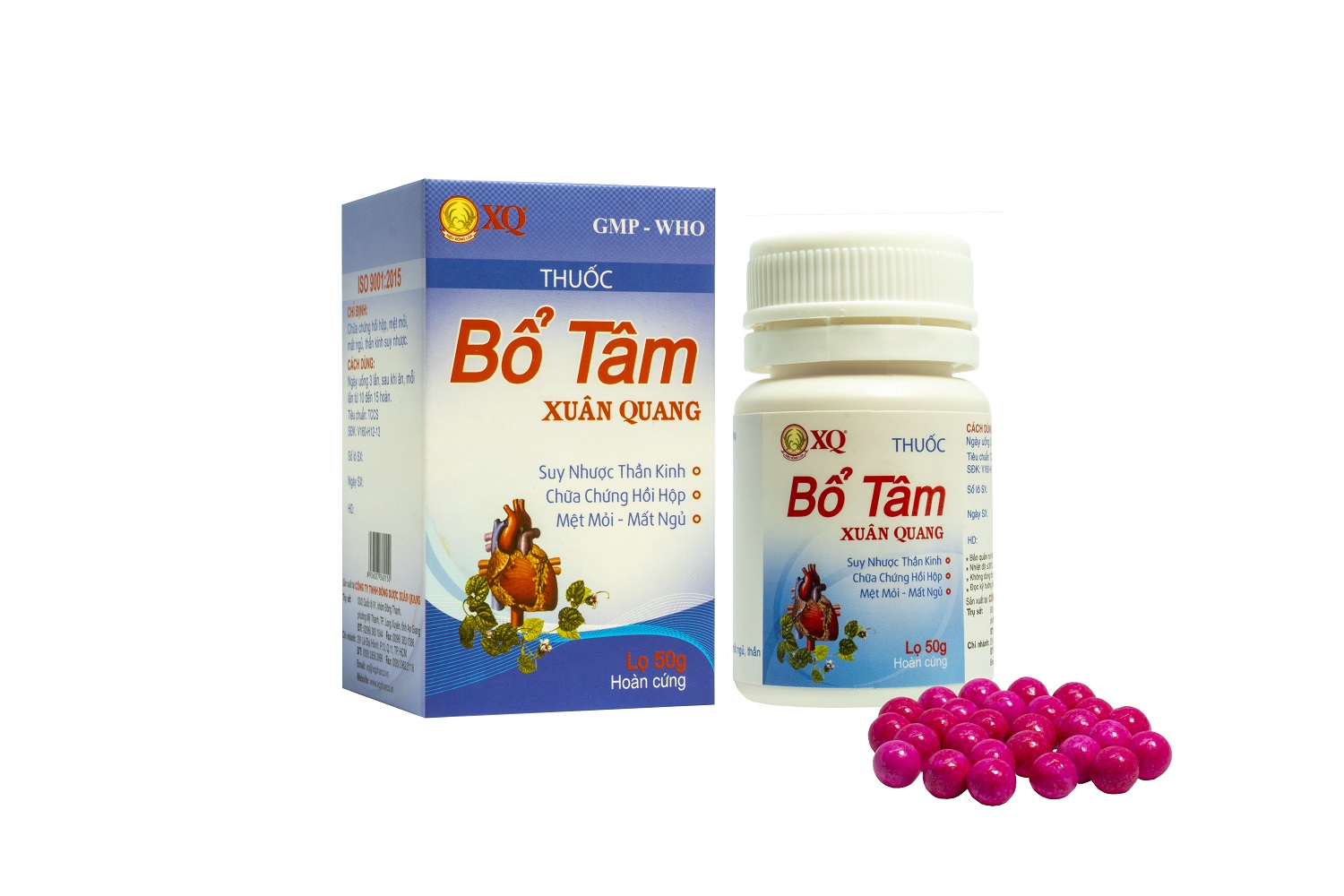 BO TAM XUAN QUANG (CARDIOTONIC TONIC XUAN QUANG)