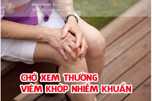 Chớ xem thường viêm khớp nhiễm khuẩn 