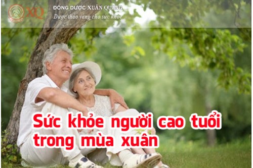 Sức khỏe người cao tuổi trong mùa xuân 