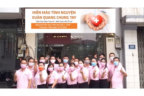 HIẾN MÁU TÌNH NGUYỆN -  XUÂN QUANG CHUNG TAY. 