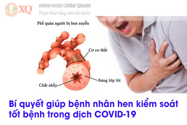 Bí quyết giúp bệnh nhân hen kiểm soát tốt bệnh trong dịch COVID-19